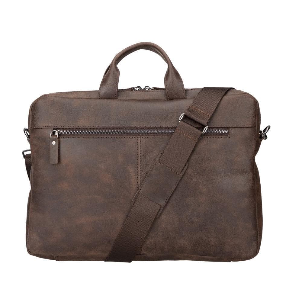 Apollo Leather Business Briefcase / Laptop Case 14" - TORONATA - color_
