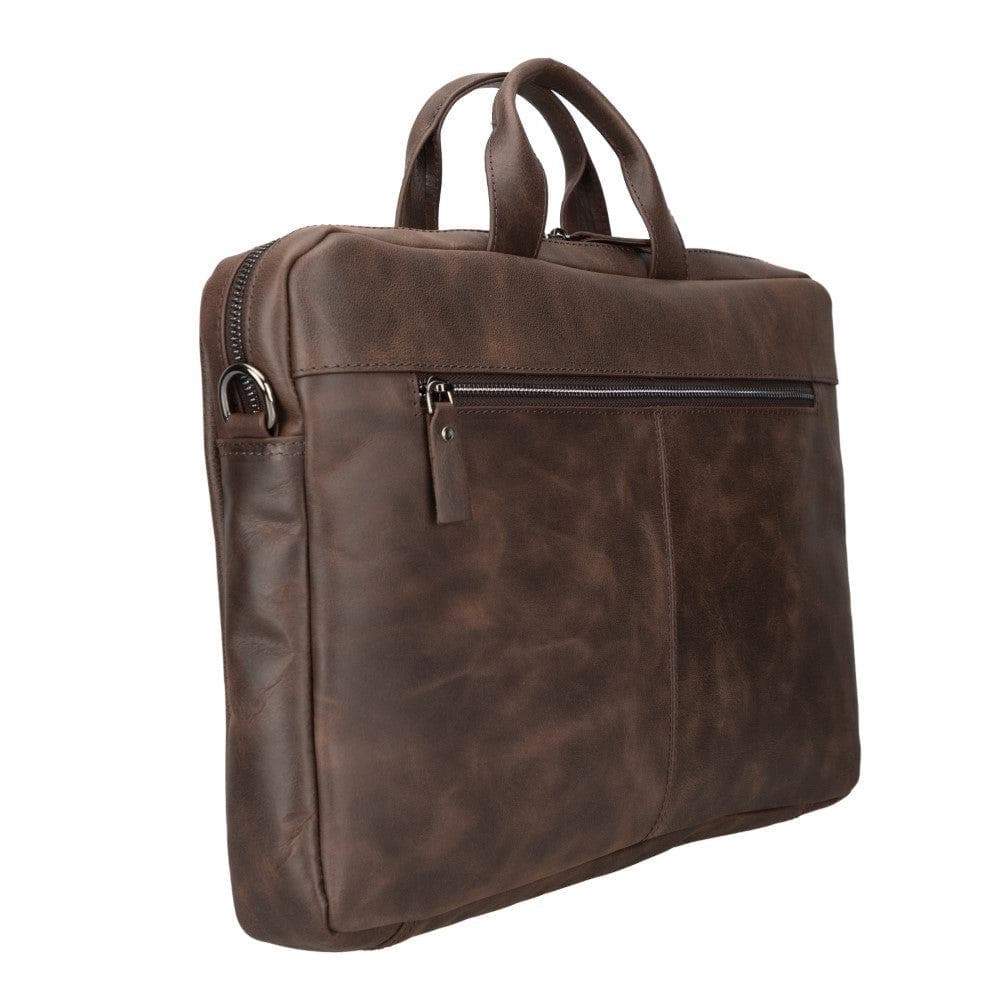 Apollo Leather Business Briefcase / Laptop Case 14" - TORONATA - color_