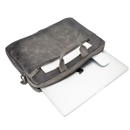 Apollo Leather Business Briefcase / Laptop Case 14" - TORONATA - color_