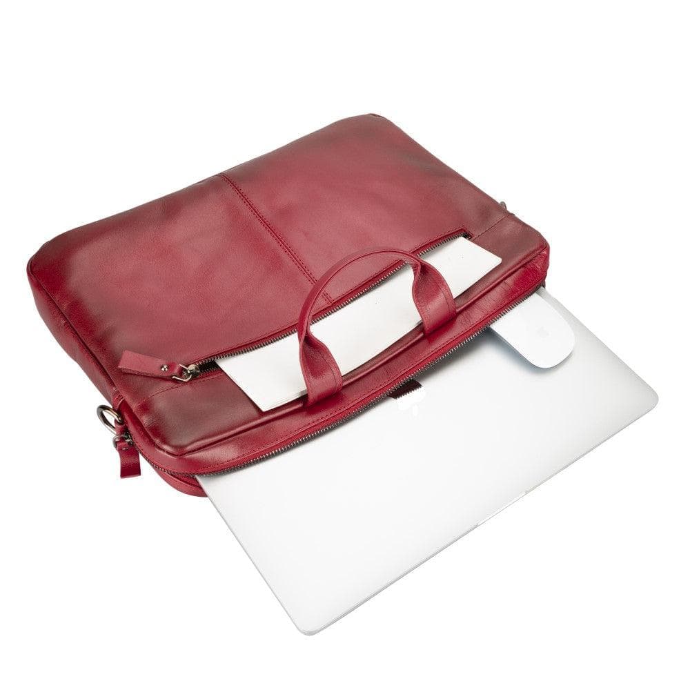 Apollo Leather Business Briefcase / Laptop Case 14" - TORONATA - color_