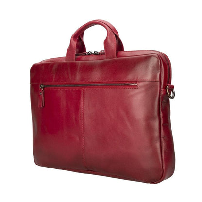 Apollo Leather Business Briefcase / Laptop Case 14" - TORONATA - color_