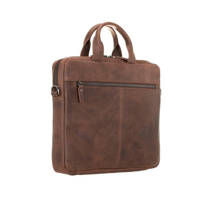 Apollo Leather Business Briefcase / Laptop Case 14" - TORONATA - color_