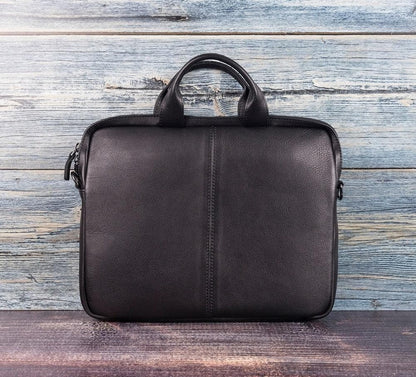 Apollo Leather Business Briefcase / Laptop Case 14" - TORONATA - color_