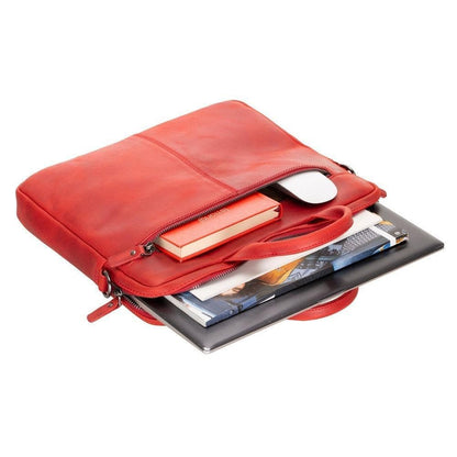 Apollo Leather Business Briefcase / Laptop Case 14" - TORONATA - color_