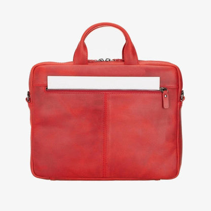 Apollo Leather Business Briefcase / Laptop Case 14" - TORONATA - color_