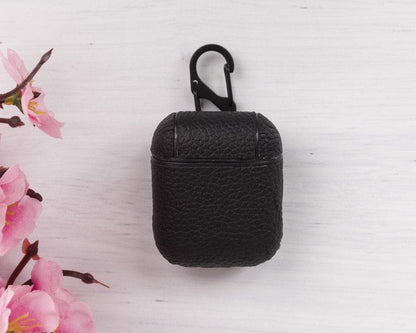 Jupp Hooked Leather AirPods 1 and AirPods 2 Case - TORONATA - color_ Dark Blue
