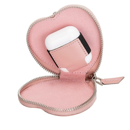Heart AirPods 1 / 2 Genuine Leather Case - TORONATA - color_