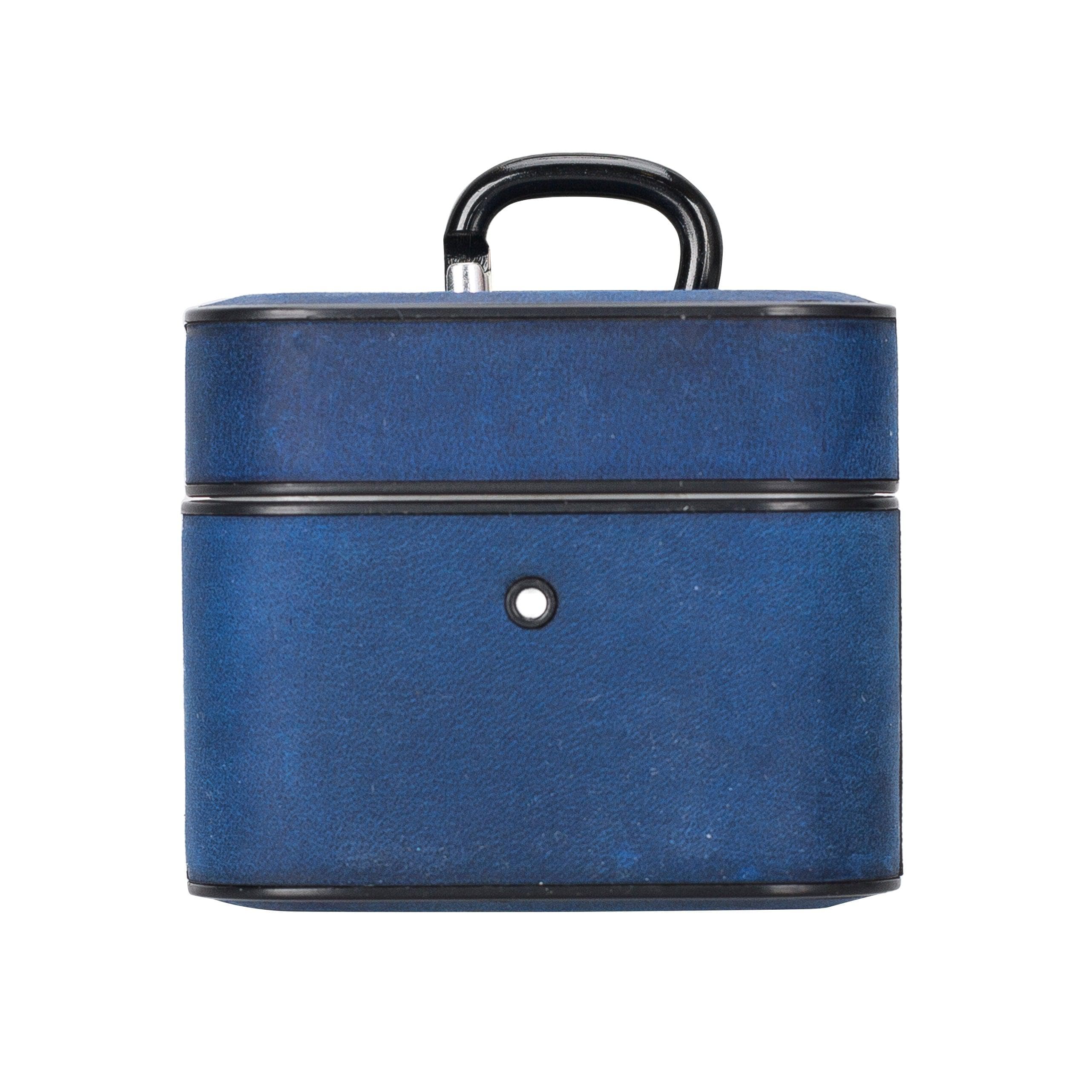 Casquet AirPods 3 Leather Case - TORONATA - color_ Cadet Blue