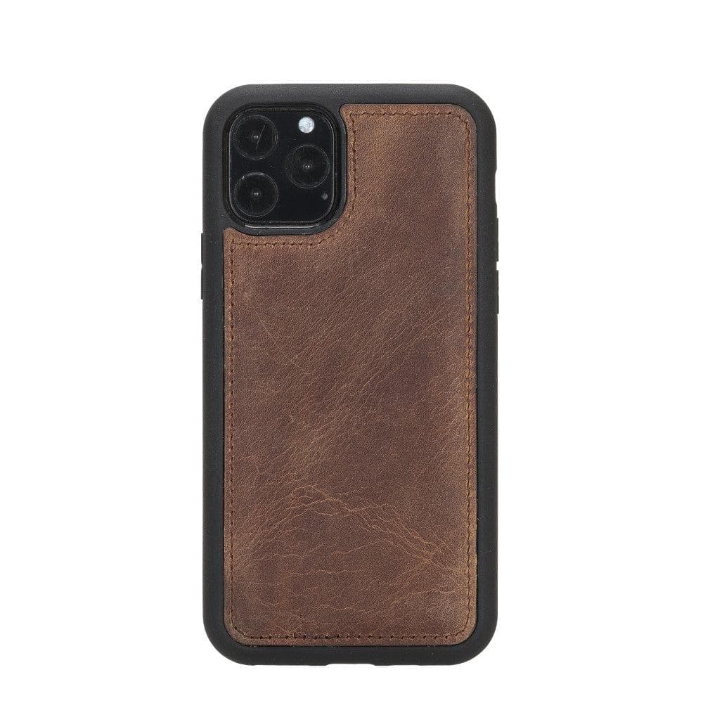 Flex Cover iPhone 11 Pro Leather Case - TORONATA - color_ Saddle Brown