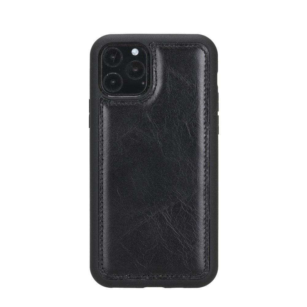 Flex Cover iPhone 11 Pro Max Leather Case - TORONATA - color_ Black