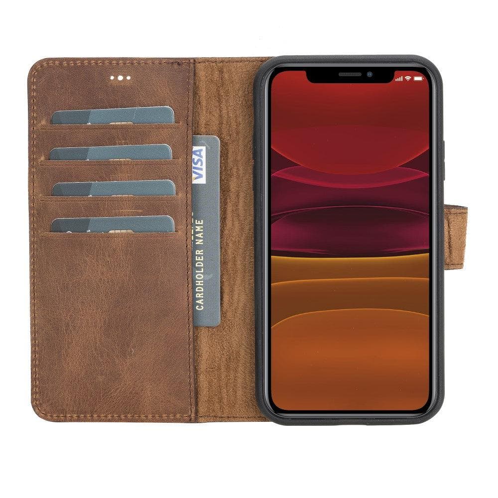 Magic iPhone 11 Detachable Leather Wallet Case - TORONATA - color_
