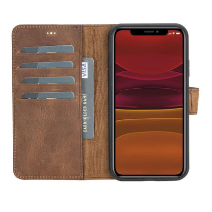 Magic iPhone 11 Pro Detachable Leather Wallet Case - TORONATA - color_