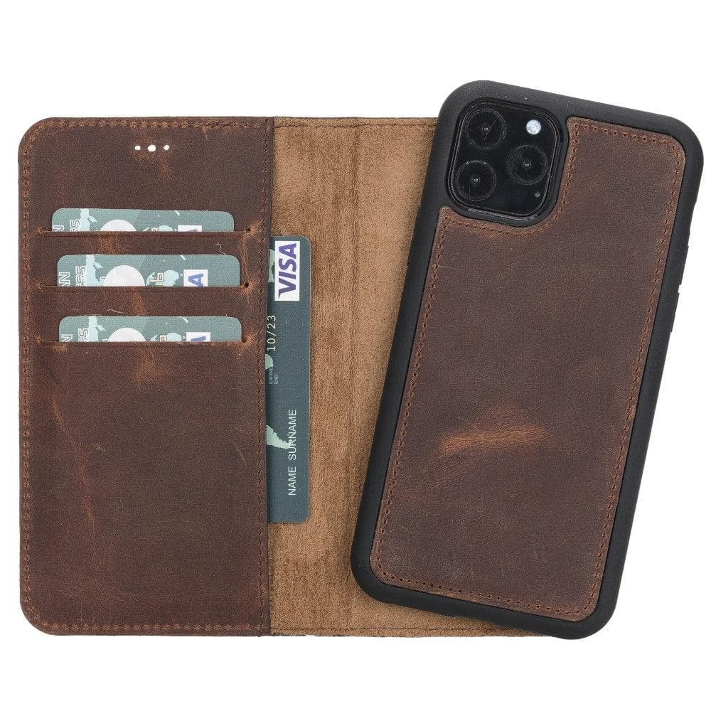Magic iPhone 11 Pro Max Detachable Leather Wallet Case - TORONATA - color_