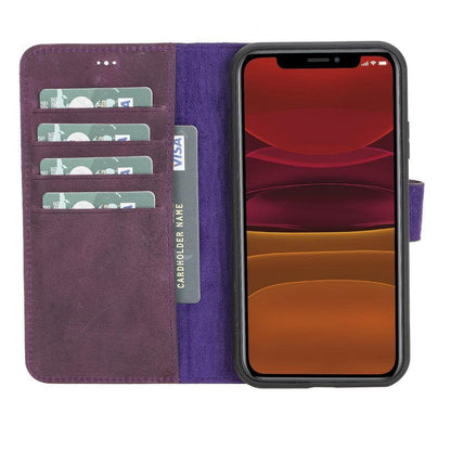 Magic iPhone 11 Pro Detachable Leather Wallet Case - TORONATA - color_