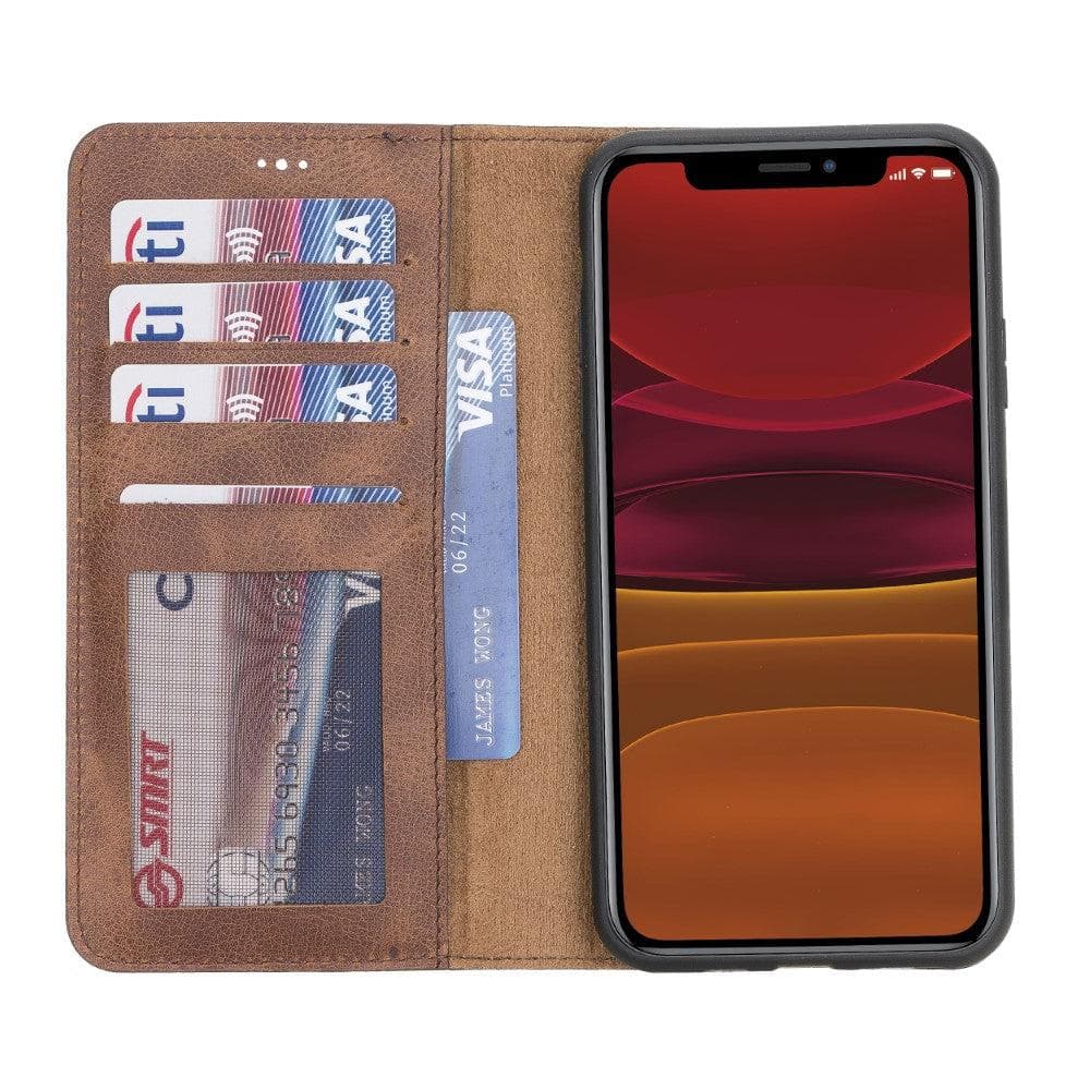 Magic iPhone 11 Pro Max Detachable Leather Wallet Case - TORONATA - color_