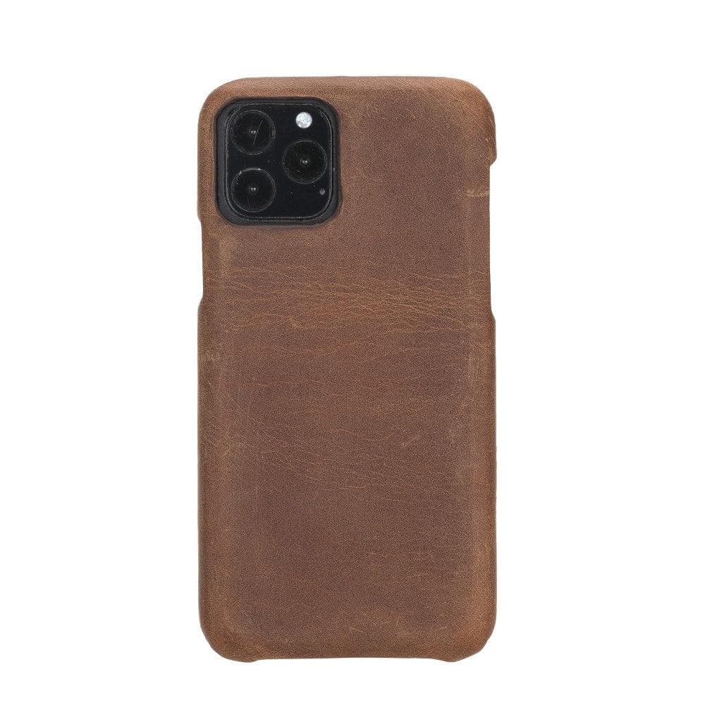 F360 iPhone 11 Pro Leather Case - TORONATA - color_ Saddle Brown