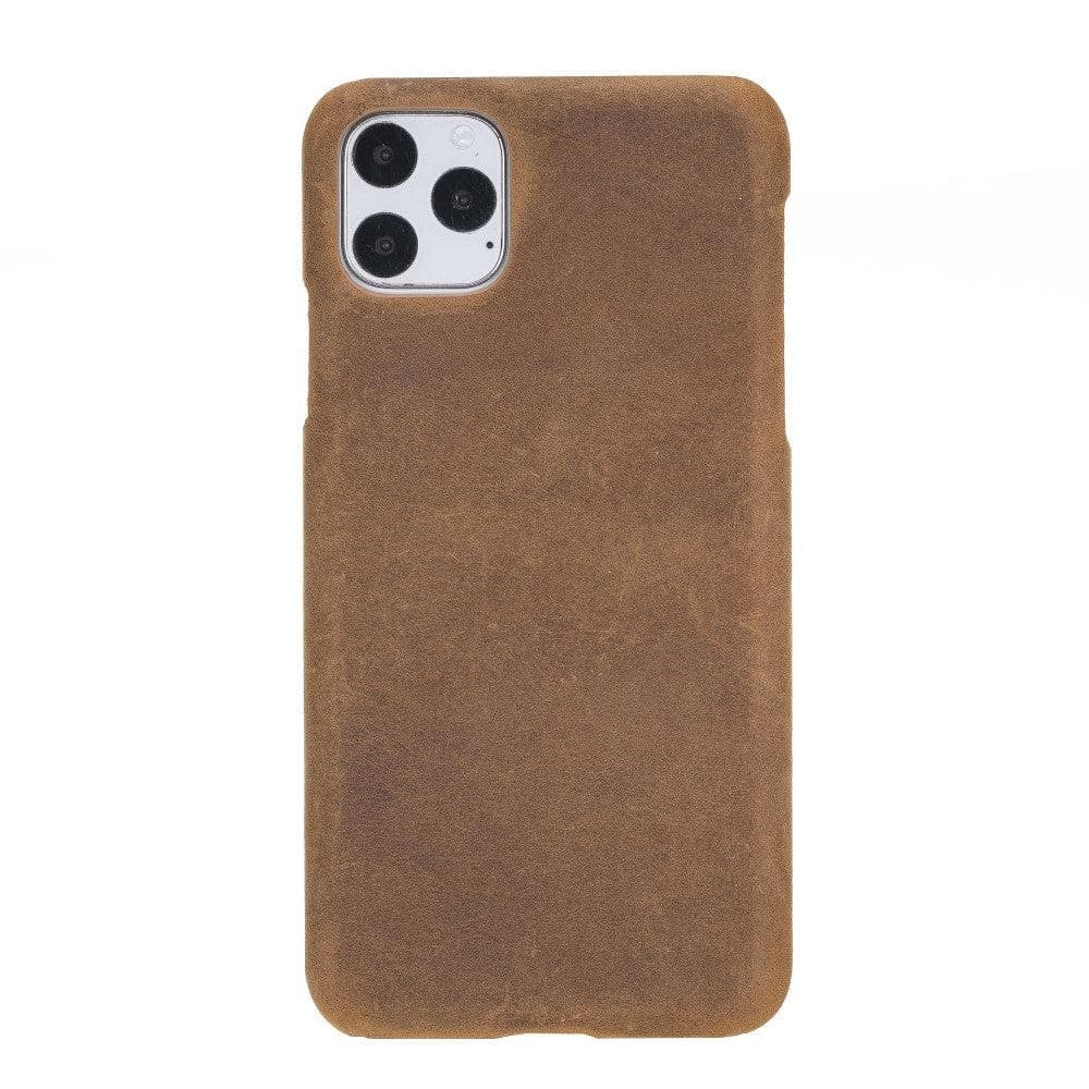 Ultimate Jacket iPhone 11 Series Leather Case / UJ - TORONATA - color_ Saddle Brown