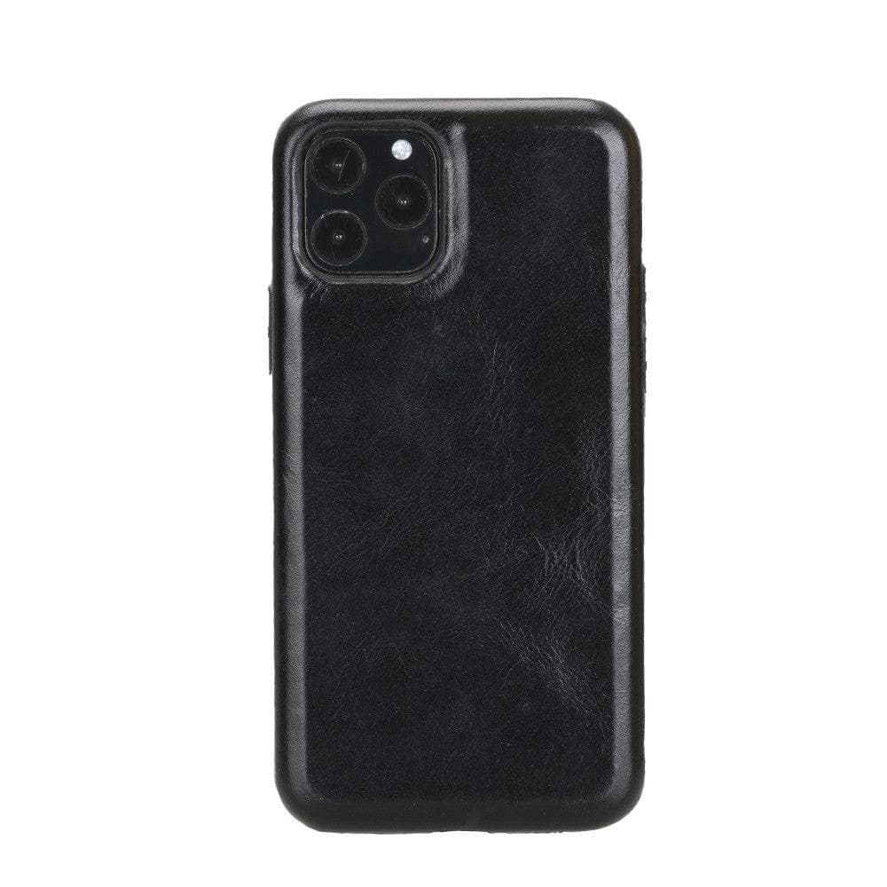 Rock Cover iPhone 11 Series Leather Case / RC - TORONATA - color_ Black