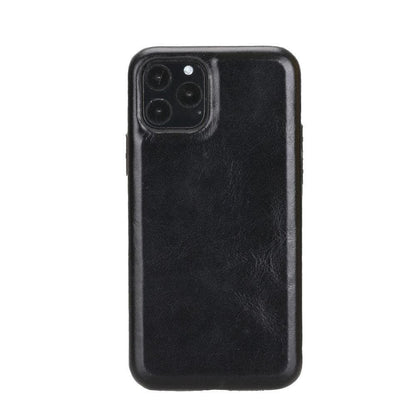 Rock Cover iPhone 11 Series Leather Case / RC - TORONATA - color_ Black