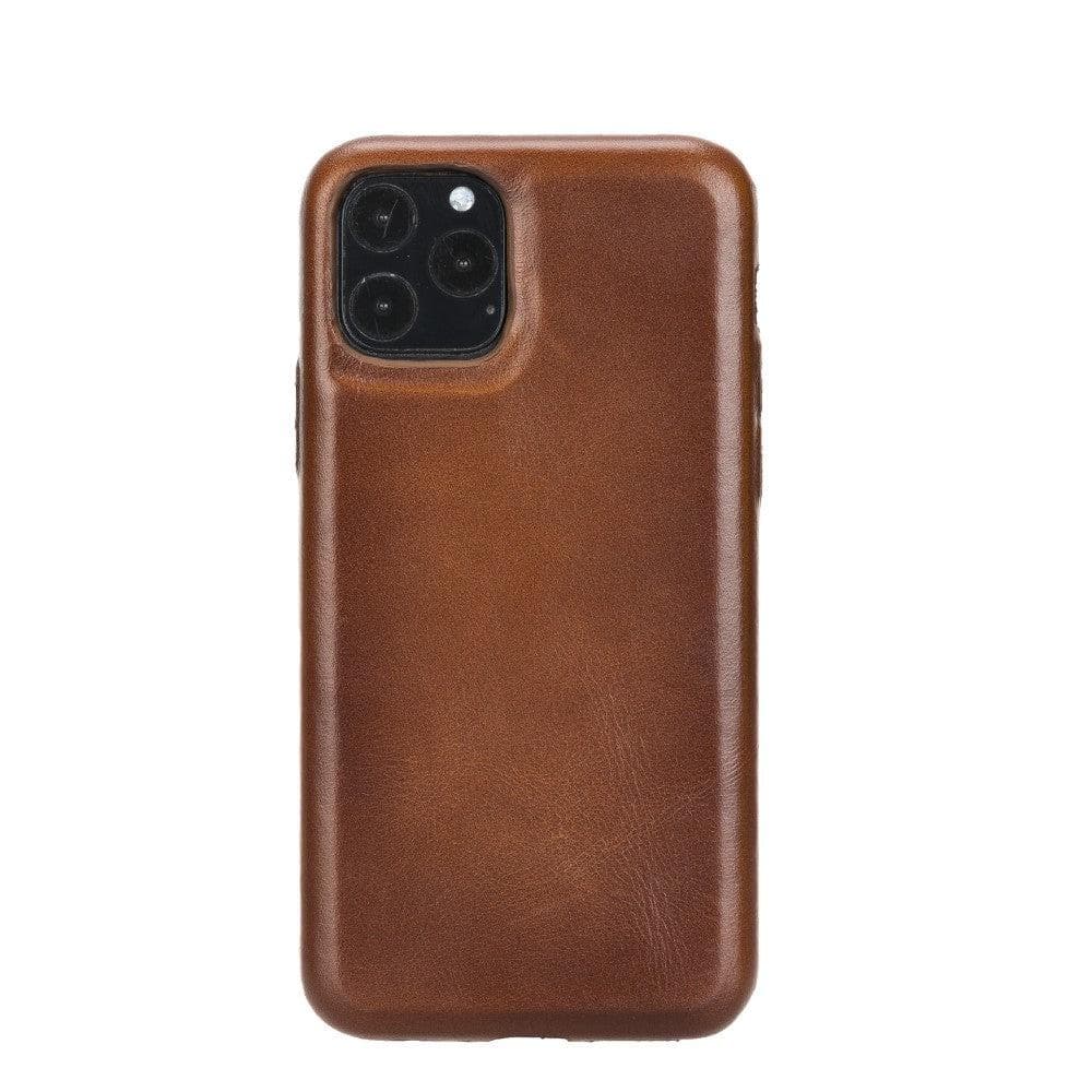 Rock Cover iPhone 11 Series Leather Case / RC - TORONATA - color_ Tan