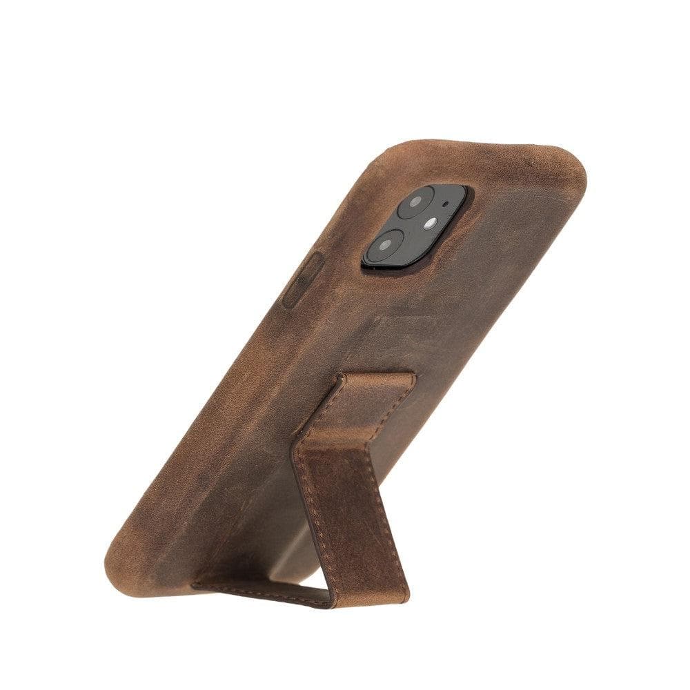 Rock Cover Stand iPhone 11 Series Leather Case / RCS - TORONATA - color_