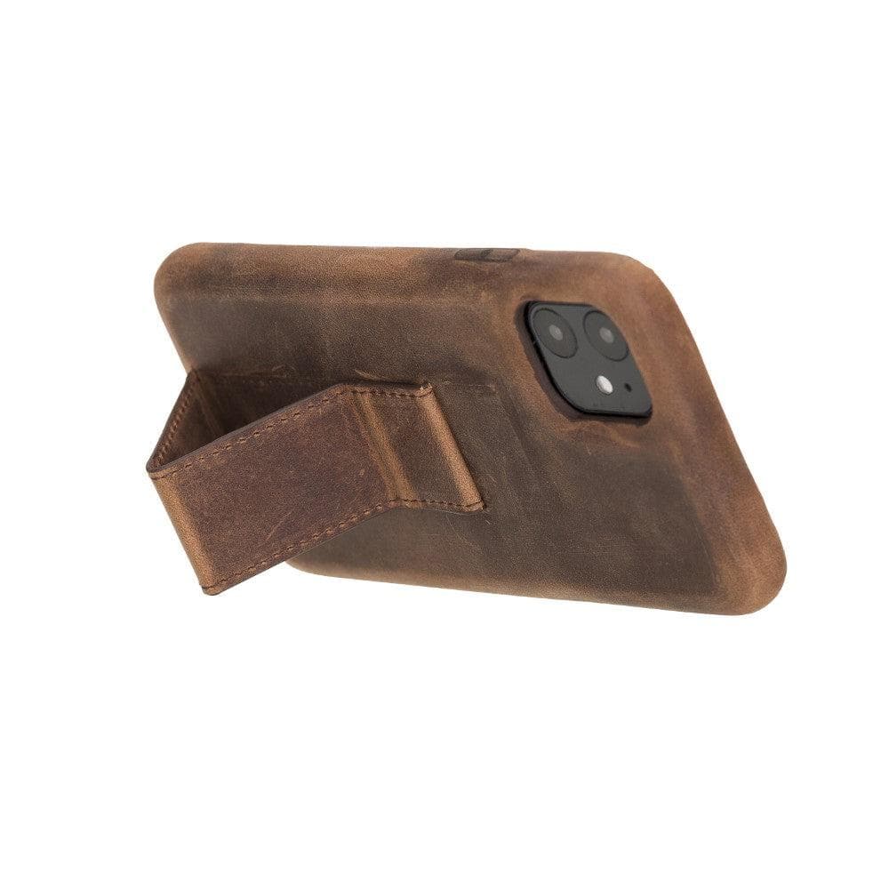 Rock Cover Stand iPhone 11 Series Leather Case / RCS - TORONATA - color_