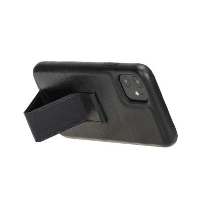Rock Cover Stand iPhone 11 Series Leather Case / RCS - TORONATA - color_
