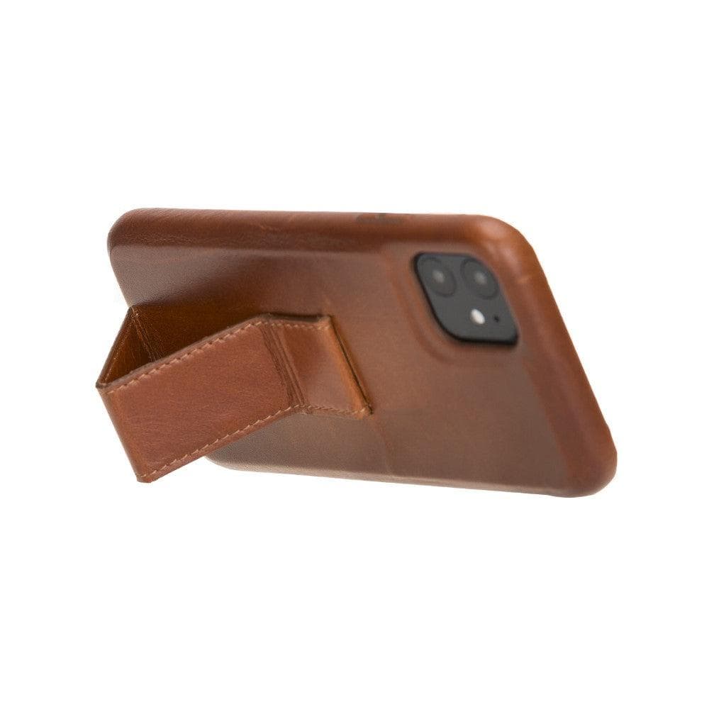 Rock Cover Stand iPhone 11 Series Leather Case / RCS - TORONATA - color_