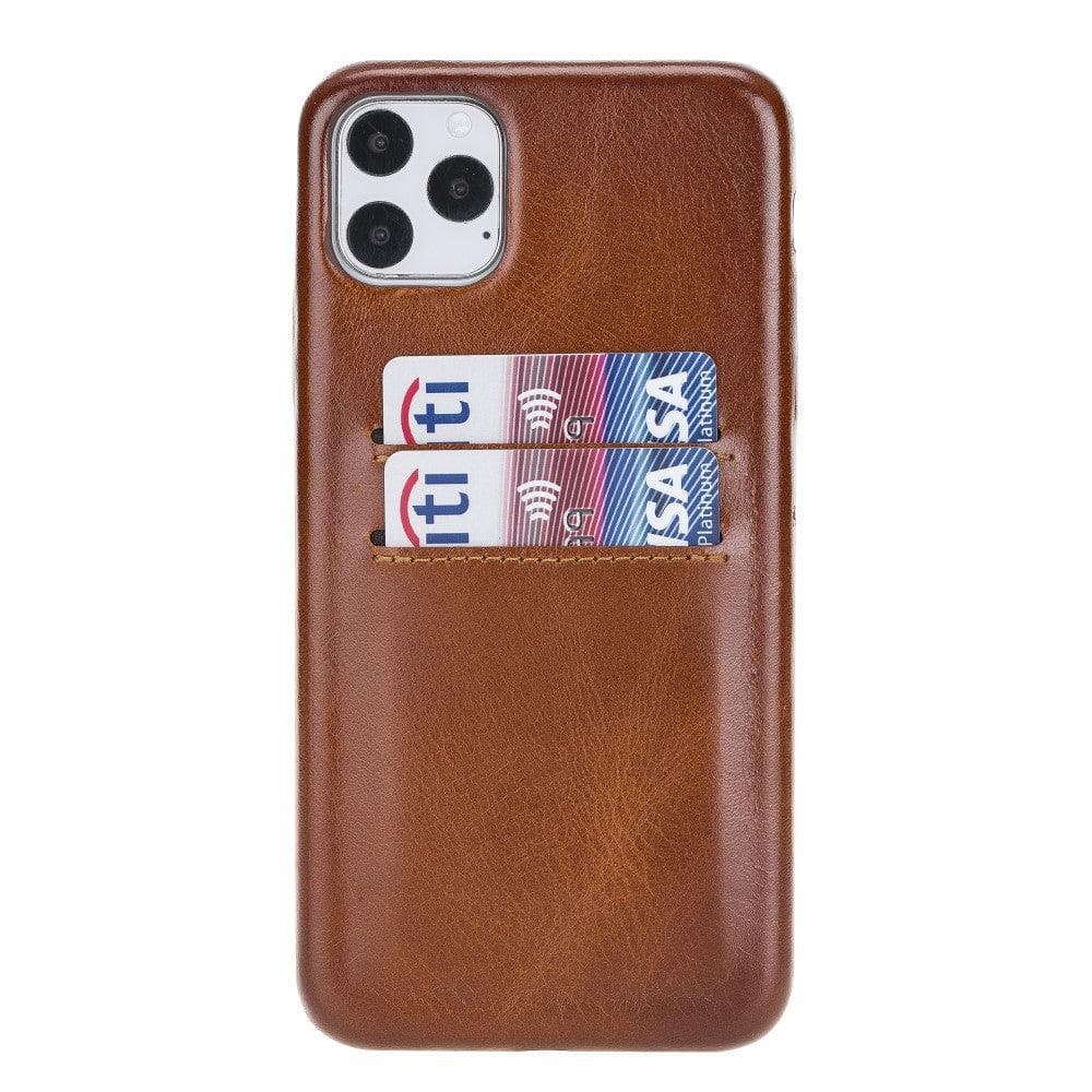 Ultra Cover CC iPhone 11 Series Leather Case / UC CC - TORONATA - color_ I Phone 11 Pro Max 6.5" Tan