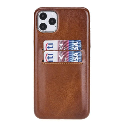 Ultra Cover CC iPhone 11 Series Leather Case / UC CC - TORONATA - color_ I Phone 11 Pro Max 6.5" Tan