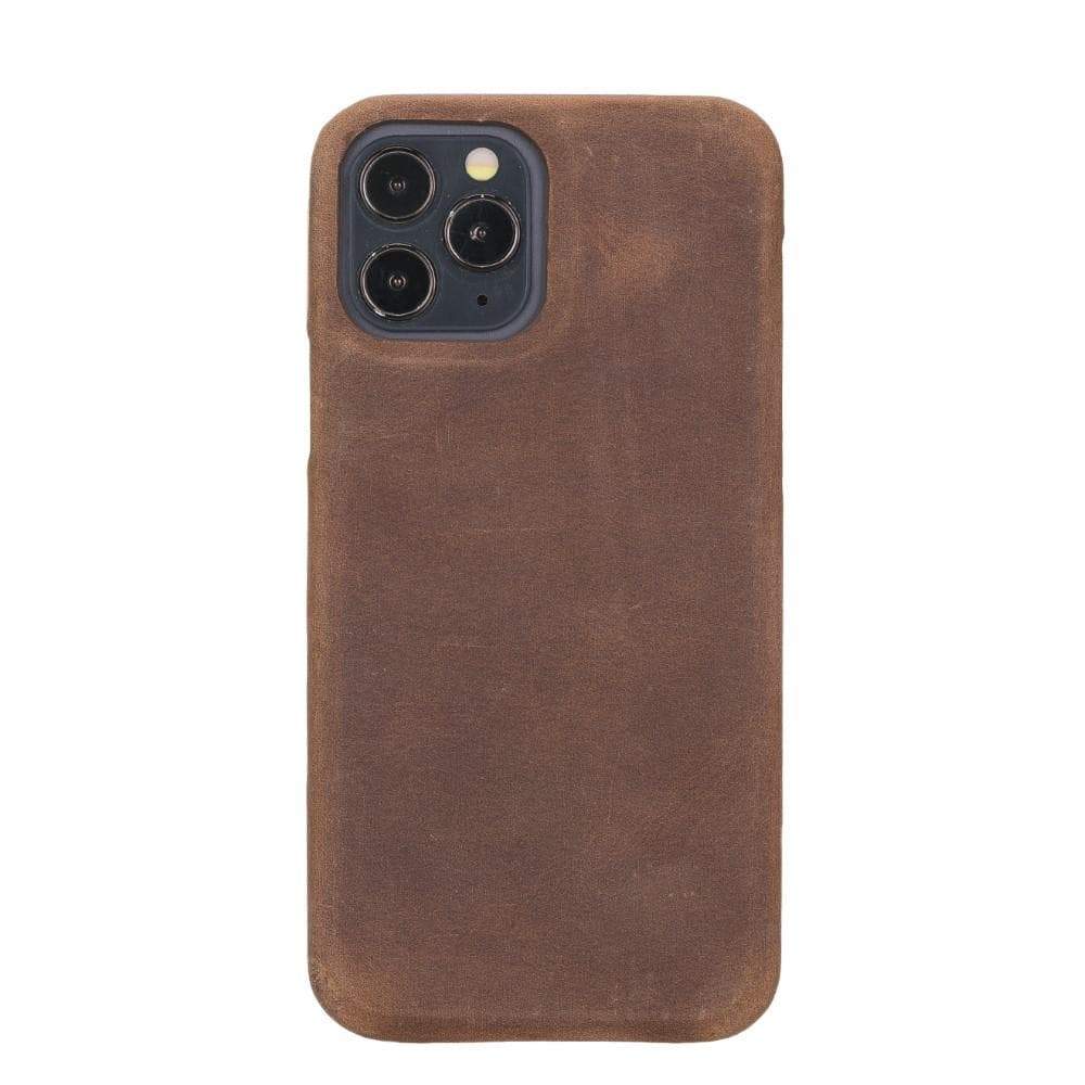 F360 iPhone 12 Pro Max Leather Case - TORONATA - color_ Saddle Brown