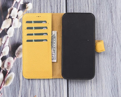 Magic iPhone 12 Mini Detachable Leather Wallet Case - TORONATA - color_