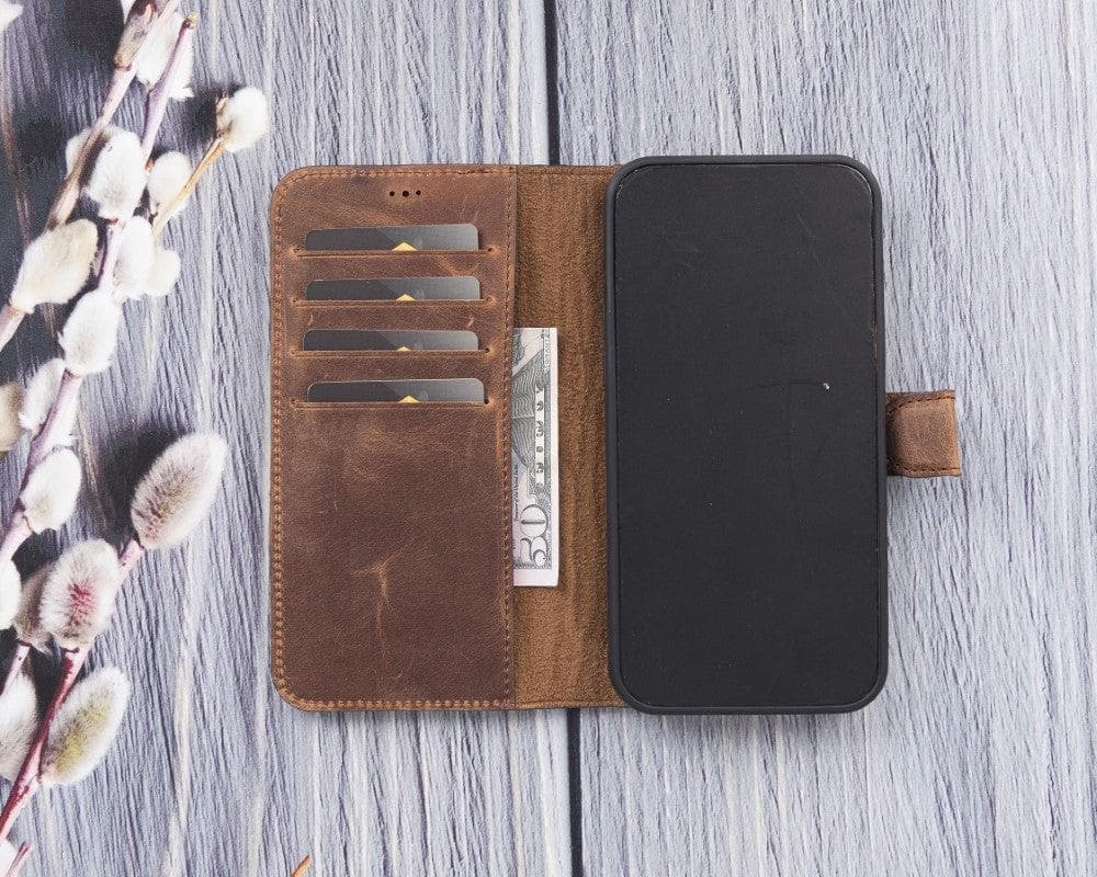 Magic iPhone 12 / 12 Pro Detachable Leather Wallet Case - TORONATA - color_