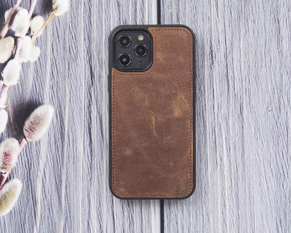 Magic iPhone 12 Mini Detachable Leather Wallet Case - TORONATA - color_