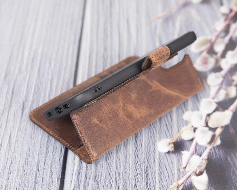 Magic iPhone 12 Mini Detachable Leather Wallet Case - TORONATA - color_
