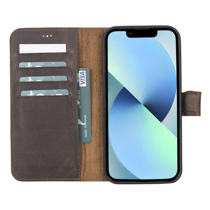 Magic iPhone 12 Mini Detachable Leather Wallet Case - TORONATA - color_