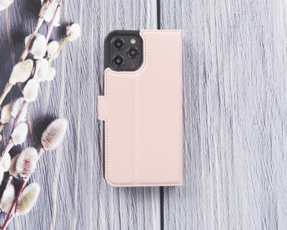 Magic iPhone 12 / 12 Pro Detachable Leather Wallet Case - TORONATA - color_