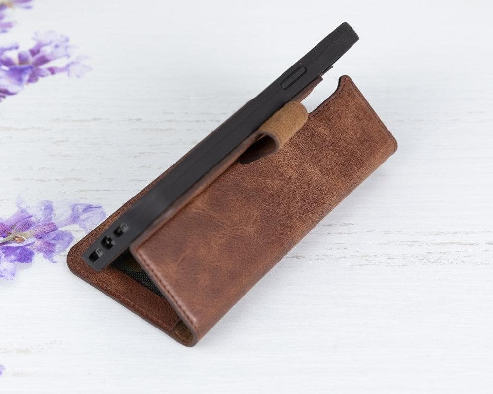 Magic iPhone 12 Mini Detachable Leather Wallet Case - TORONATA - color_