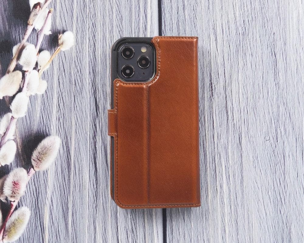 Magic iPhone 12 Mini Detachable Leather Wallet Case - TORONATA - color_