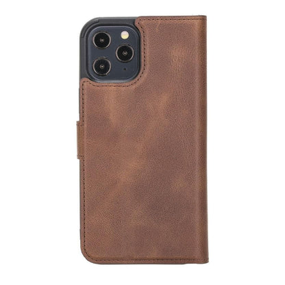 Magic iPhone 12 Mini Detachable Leather Wallet Case - TORONATA - color_