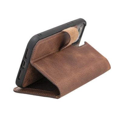 Magic iPhone 12 / 12 Pro Detachable Leather Wallet Case - TORONATA - color_