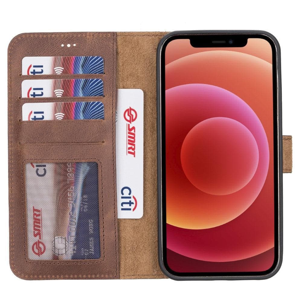 Magic iPhone 12 / 12 Pro Detachable Leather Wallet Case - TORONATA - color_