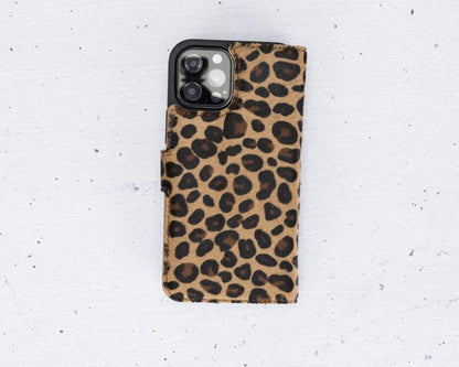 Magic iPhone 12 Mini Detachable Leather Wallet Case - TORONATA - color_
