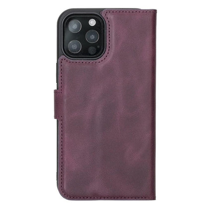 Magic iPhone 12 / 12 Pro Detachable Leather Wallet Case - TORONATA - color_