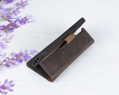 Magic iPhone 12 / 12 Pro Detachable Leather Wallet Case - TORONATA - color_