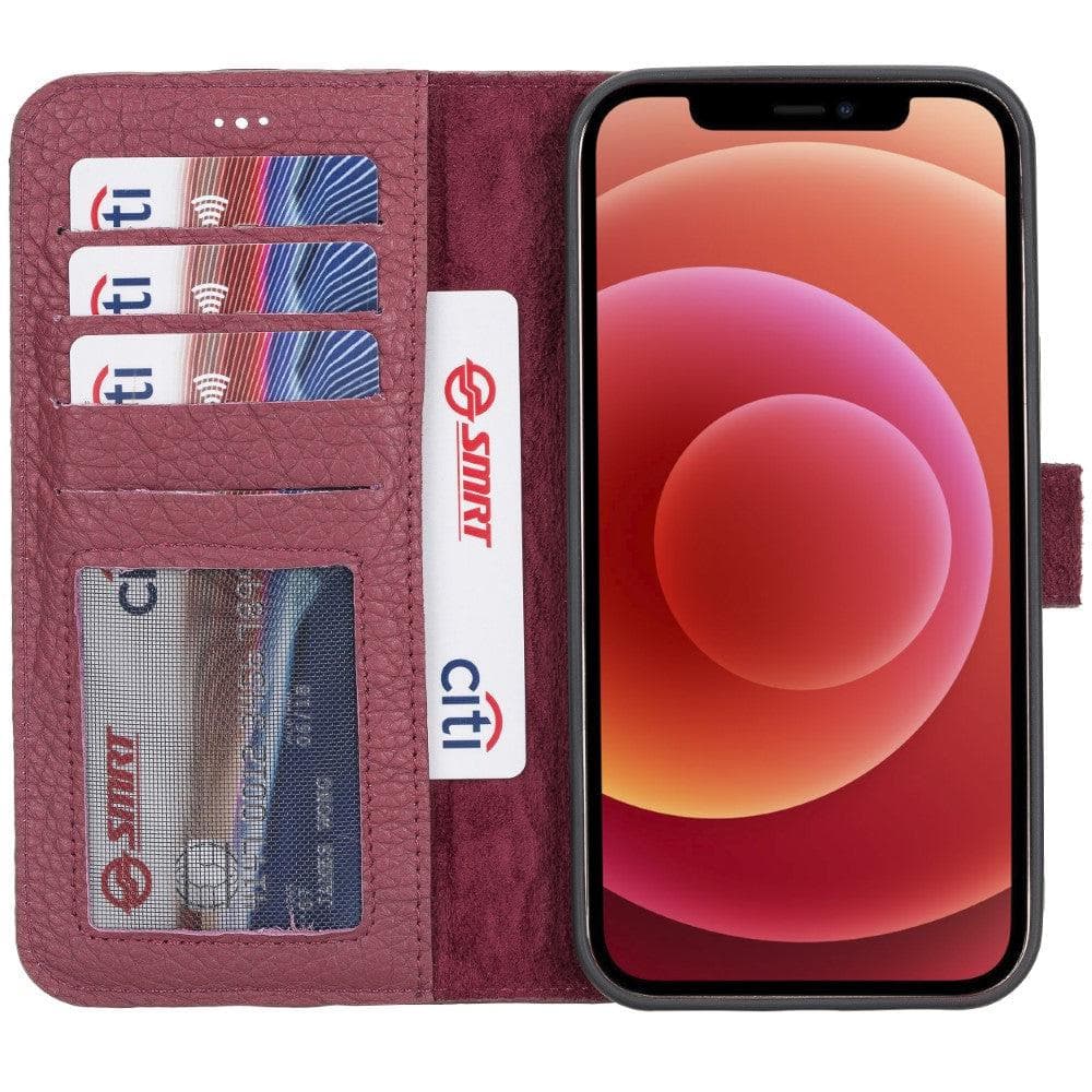Magic iPhone 12 Mini Detachable Leather Wallet Case - TORONATA - color_