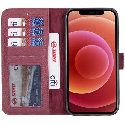 Magic iPhone 12 / 12 Pro Detachable Leather Wallet Case - TORONATA - color_