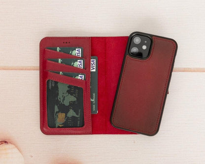 Magic iPhone 12 / 12 Pro Detachable Leather Wallet Case - TORONATA - color_