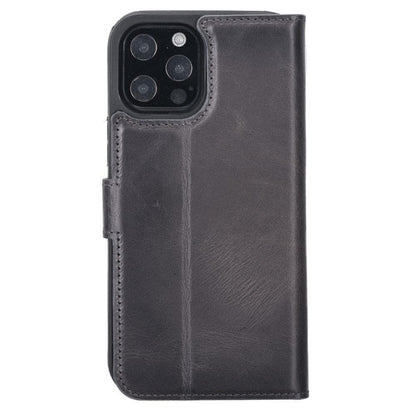 Magic iPhone 12 Mini Detachable Leather Wallet Case - TORONATA - color_