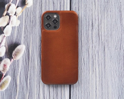 F360 iPhone 12 Pro Max Leather Case - TORONATA - color_ Tan